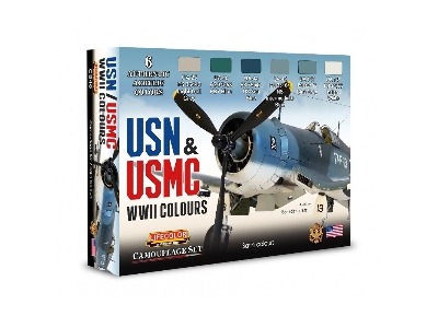Cs46 - Us Navy & Usmc Wwii Aircrafts Colors - image 1