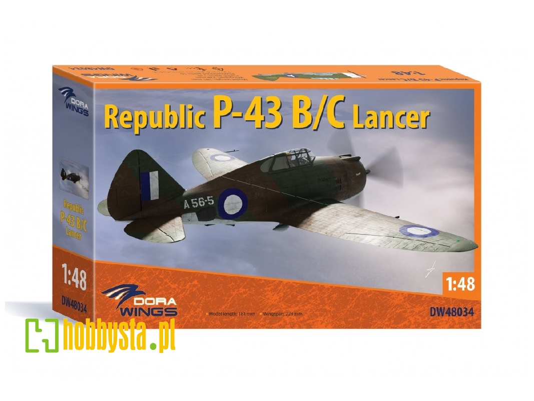 Republic P-43 B/C Lancer - image 1