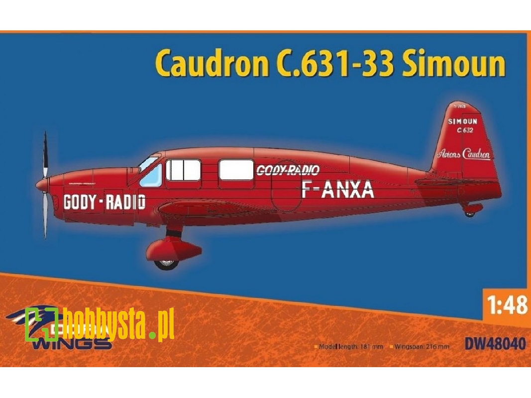 Caudron C.631/633 Simoun - image 1 Caudron C.631/633 Simoun - image 1