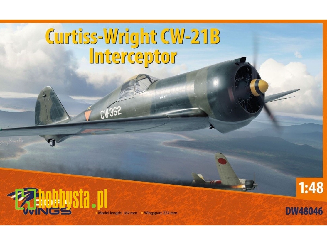 Curtiss-wright Cw-21b Interceptor - image 1
