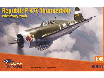 Republic P-47 C Thunderbolt With Ferry Tank - image 2