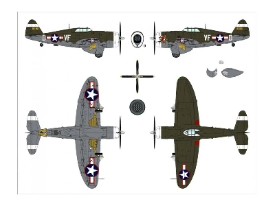 Republic P-47 C Thunderbolt With Ferry Tank - image 9