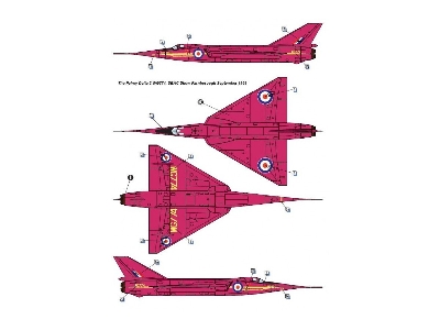 Fairey Delta 2 British Supersonic Research Aircraft - image 3