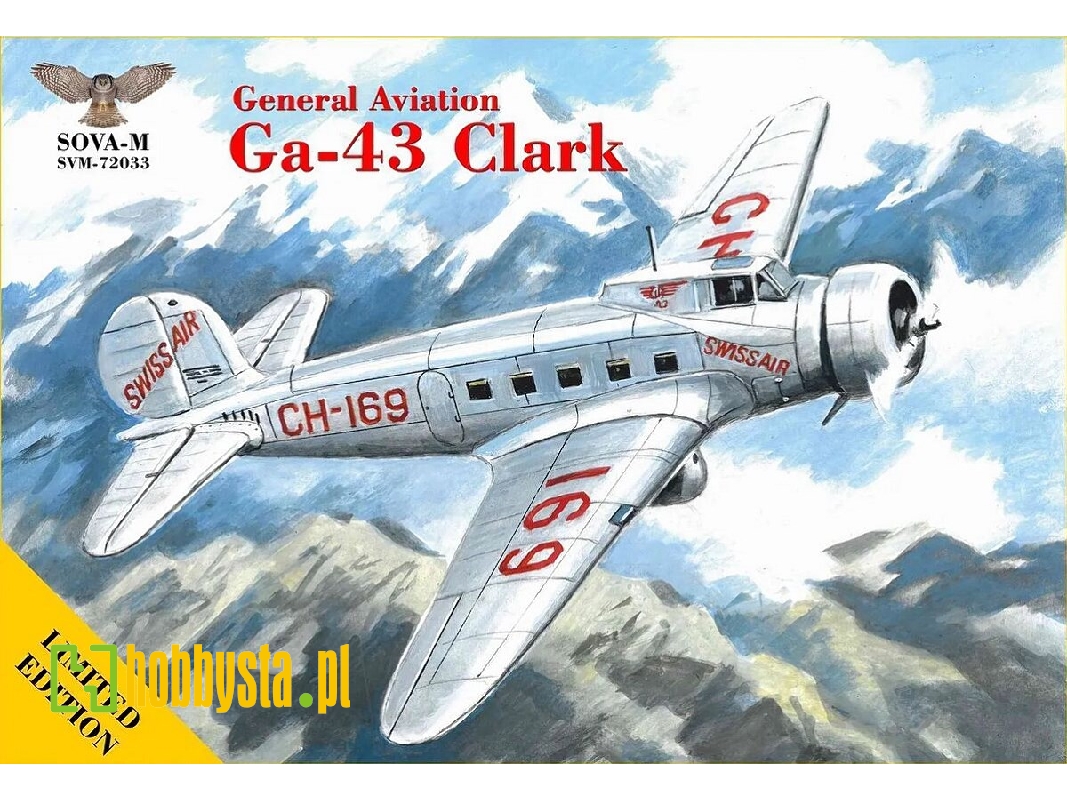 General Aviation Ga-43 Clark Swiss Air - image 1