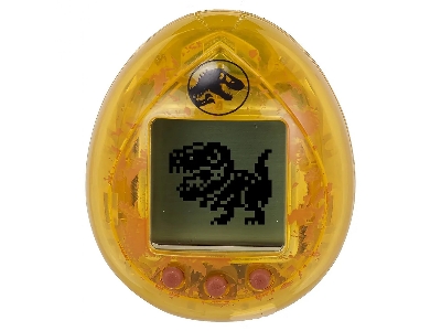 Tamagotchi Nano - Jurassic Park 30th Anniversary - Dinosaur Amber Ver. - image 1