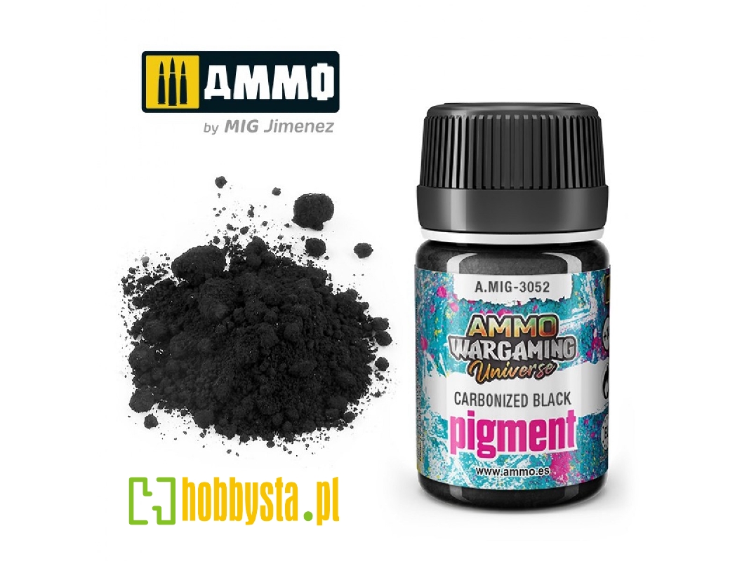 3052 Carbonized Black Pigment - image 1