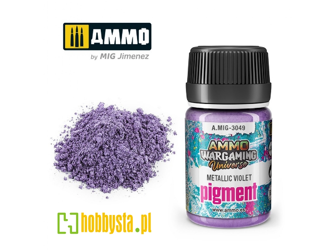 3049 Metallic Violet Pigment - image 1