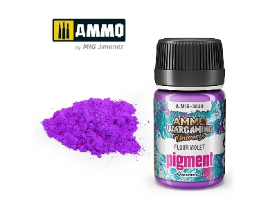 3038 Fluor Violet Pigment - image 1