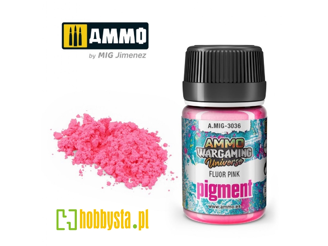 3036 Fluor Pink Pigment - image 1