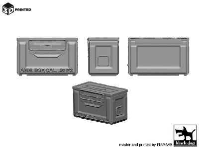 Ammo Box Cal.50 M2 (3 Pcs) - image 1
