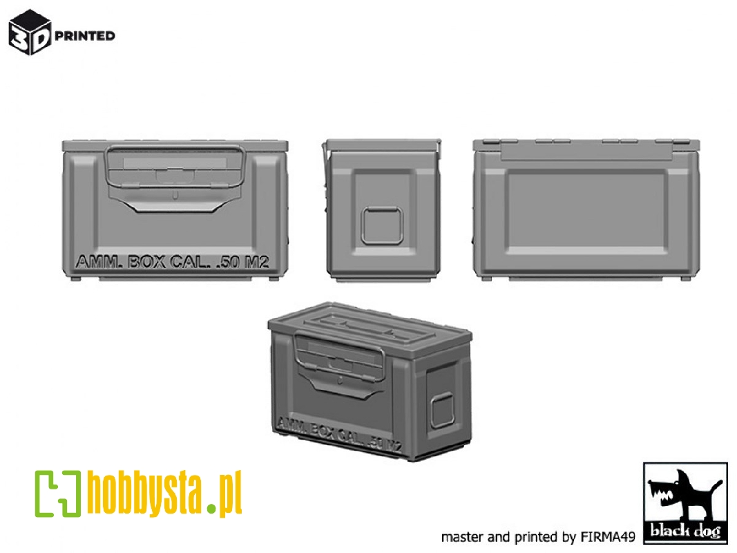 Ammo Box Cal.50 M2 (3 Pcs) - image 1