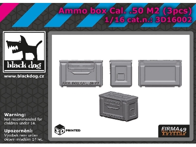 Ammo Box Cal.50 M2 (3 Pcs) - image 2