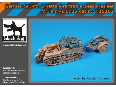 German Sd.Kfz 2 Kettenkrattrad - Accessories Set (For Tamiya Kits) - image 5