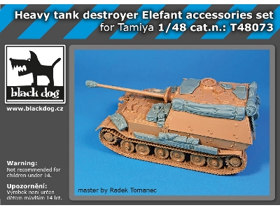 Heavy Tank Destroyer Elefant - Accessories Set (For Tamiya Kits) - image 8
