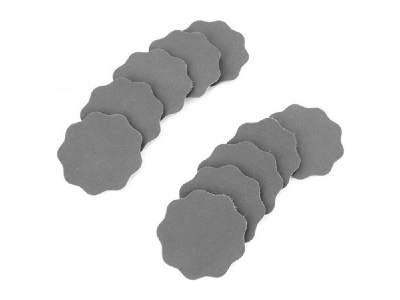 Superfine Scalloped 3000 Grit Pads (Velcro) 32 Mm (10 Pcs) - image 1