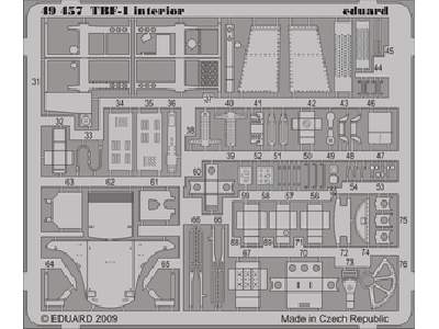 TBF-1 interior S. A. 1/48 - Hobby Boss - image 1