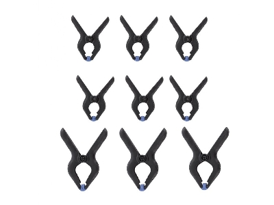 Nylon Grip Clamps Set (9 Pcs) - image 1