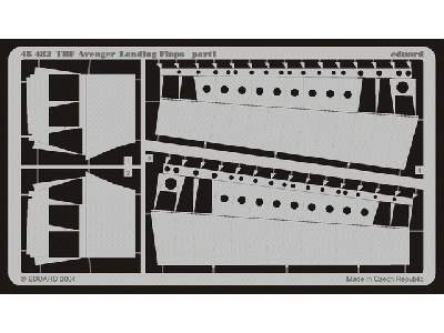 TBF landing flaps 1/48 - Accurate Miniatures - image 2