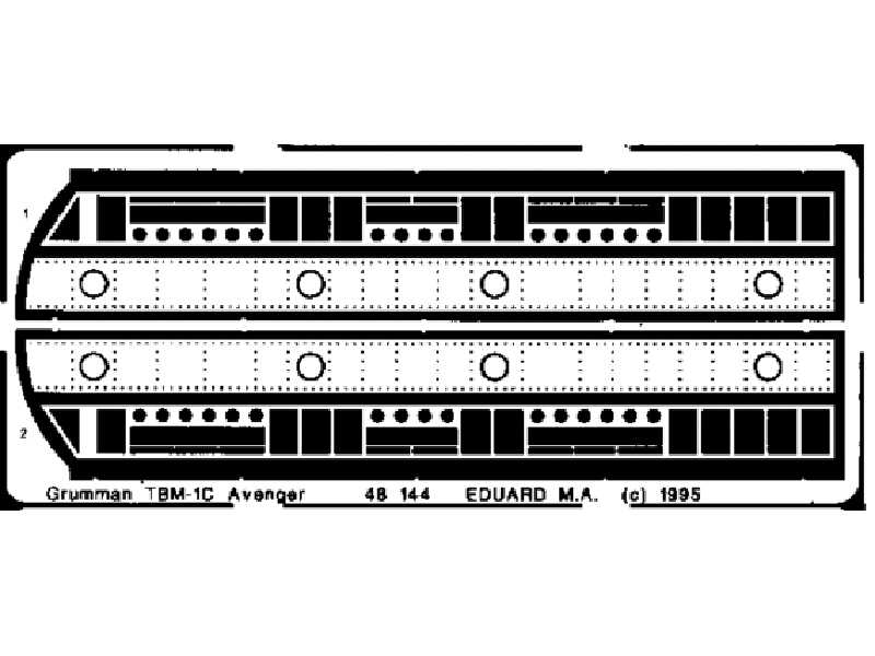 TBF/ TBM bomb bay 1/48 - Monogram - image 1