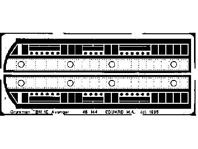 TBF/ TBM bomb bay 1/48 - Monogram - image 2