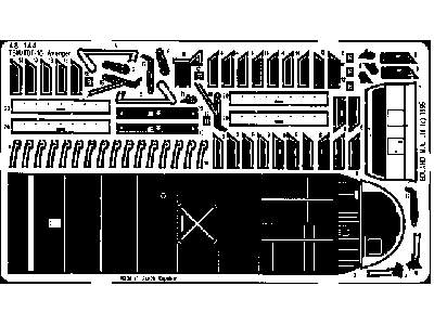 TBF/ TBM bomb bay 1/48 - Monogram - image 3