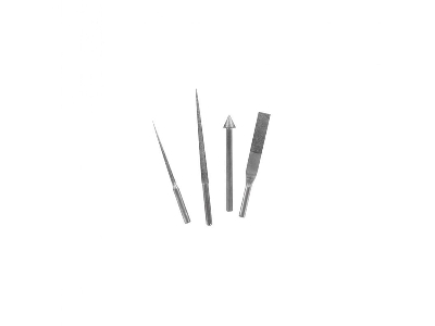 Diamond Reamer & File Accessory Set (4 Pcs) - image 1