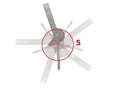 Angle Rule & Gauge (5 In 1) - image 3