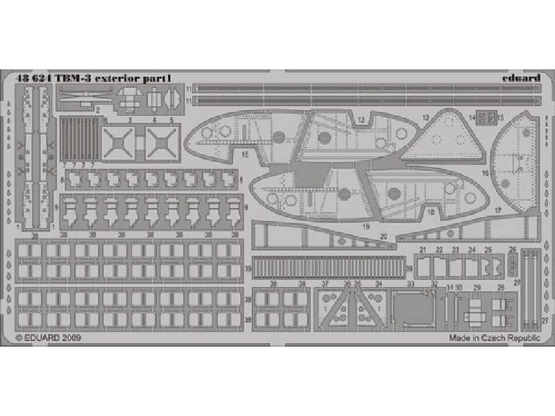 TBM-3 exterior 1/48 - Hobby Boss - image 1