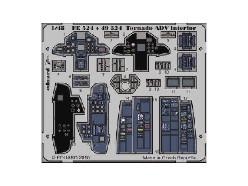 Tornado ADV interi?r S. A. 1/48 - Hobby Boss - image 1