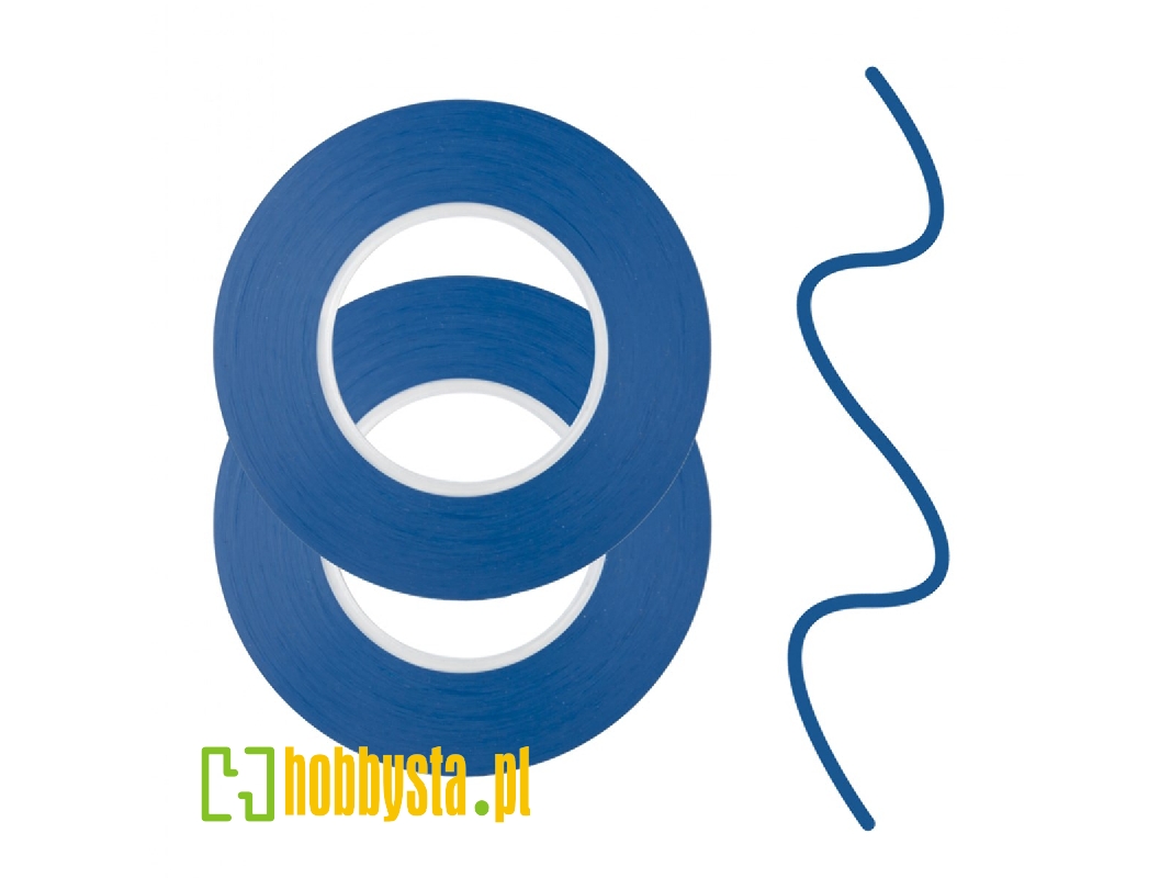 Flexible Masking Tape 2 Mm X 18 M (2 Pcs) - image 1