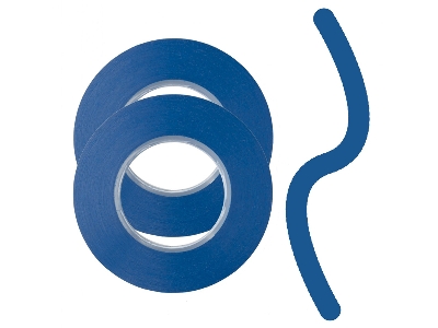 Flexible Masking Tape 6 Mm X 18 M (2 Pcs) - image 1