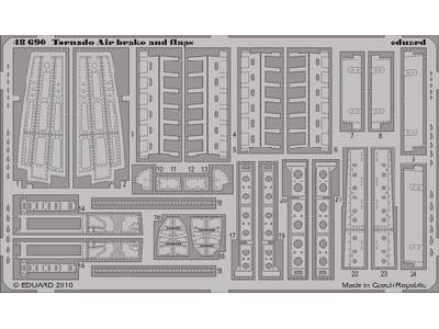 Tornado Air brake and flaps 1/48 - Hobby Boss - image 1