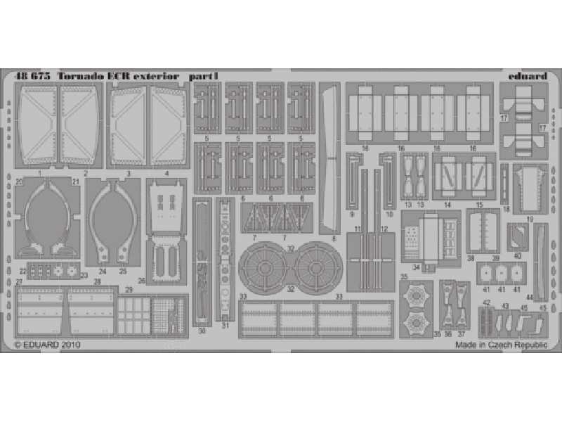 Tornado ECR exterior 1/48 - Hobby Boss - image 1