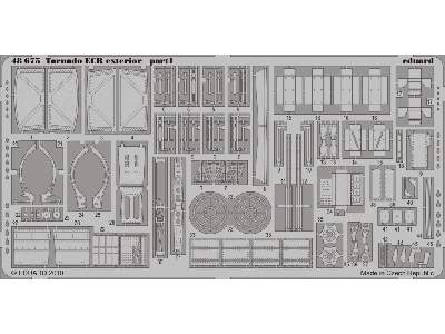 Tornado ECR exterior 1/48 - Hobby Boss - image 2