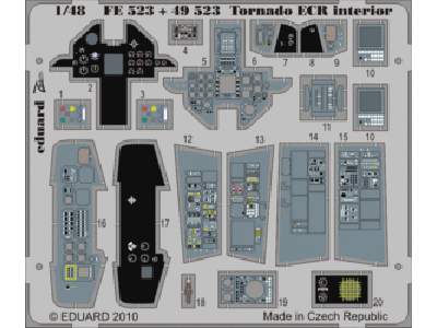 Tornado ECR interior S. A. 1/48 - Hobby Boss - image 1