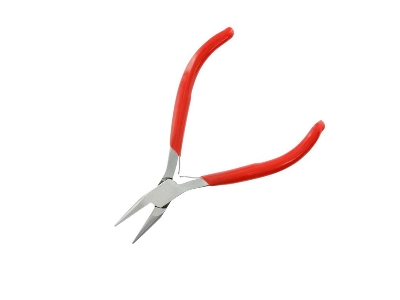 Box Joint Snipe Nose Bent Pliers (115 Mm) - image 1