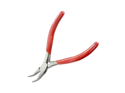 Snipe Nose Bent Pliers (115 Mm) - image 1