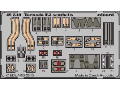 Tornado F.3 seatbelts 1/48 - Hobby Boss - image 1