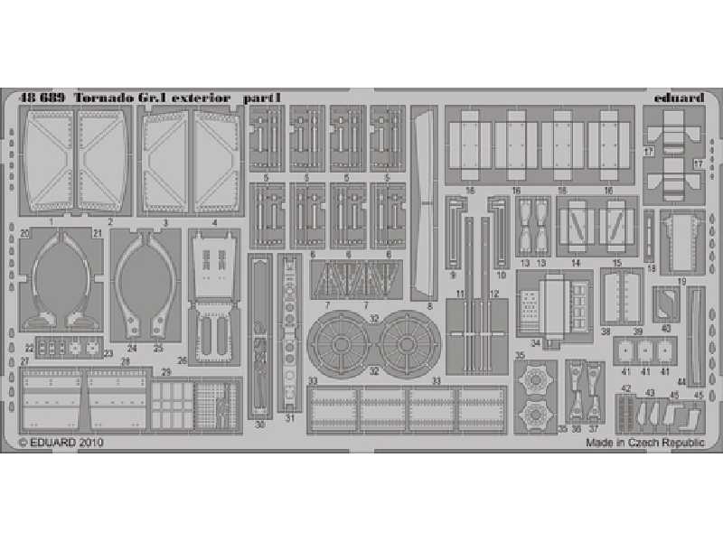 Tornado Gr.1 exterior 1/48 - Hobby Boss - image 1