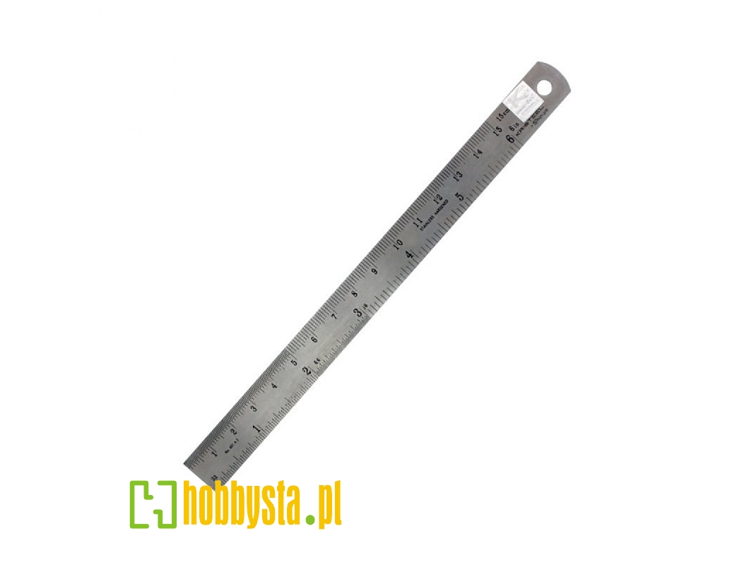 Steel Ruler - 6 Inch. (Flexible) - image 1