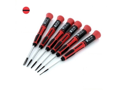 Slotted Blade Screwdrivers Set (6 Pcs) - image 1