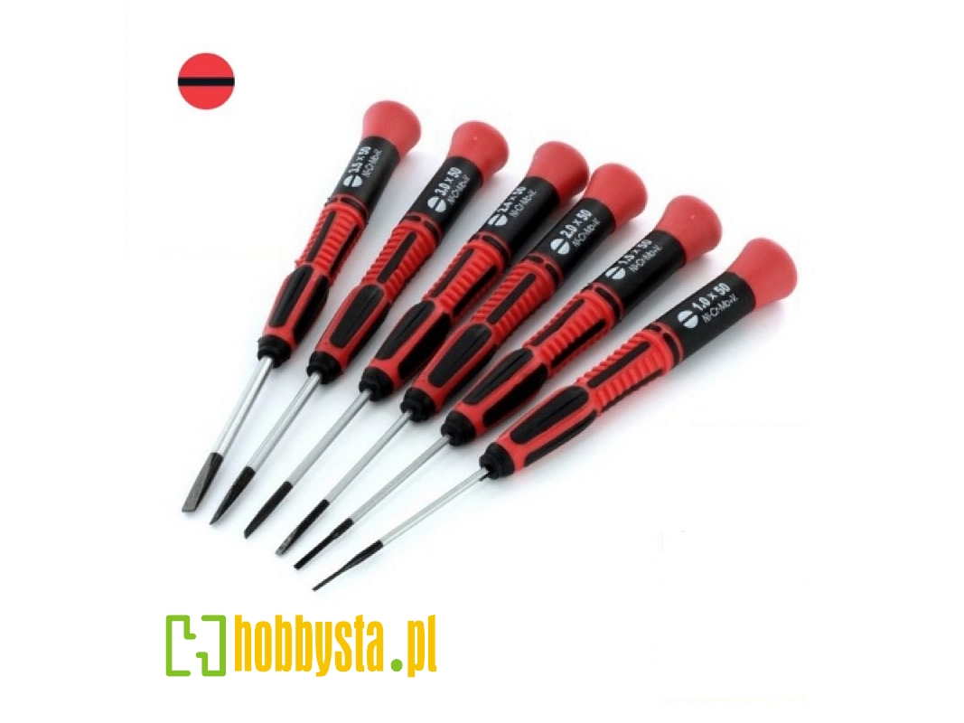 Slotted Blade Screwdrivers Set (6 Pcs) - image 1