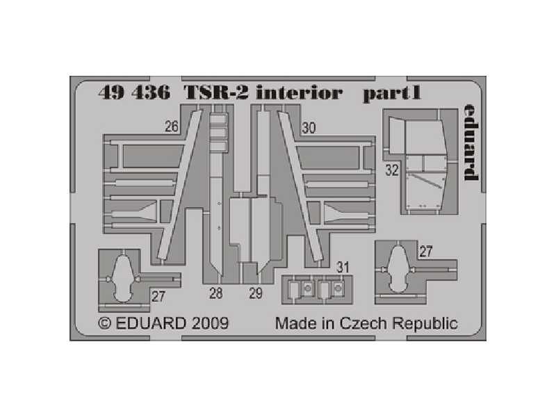 TSR-2 interior S. A. 1/48 - Airfix - image 1