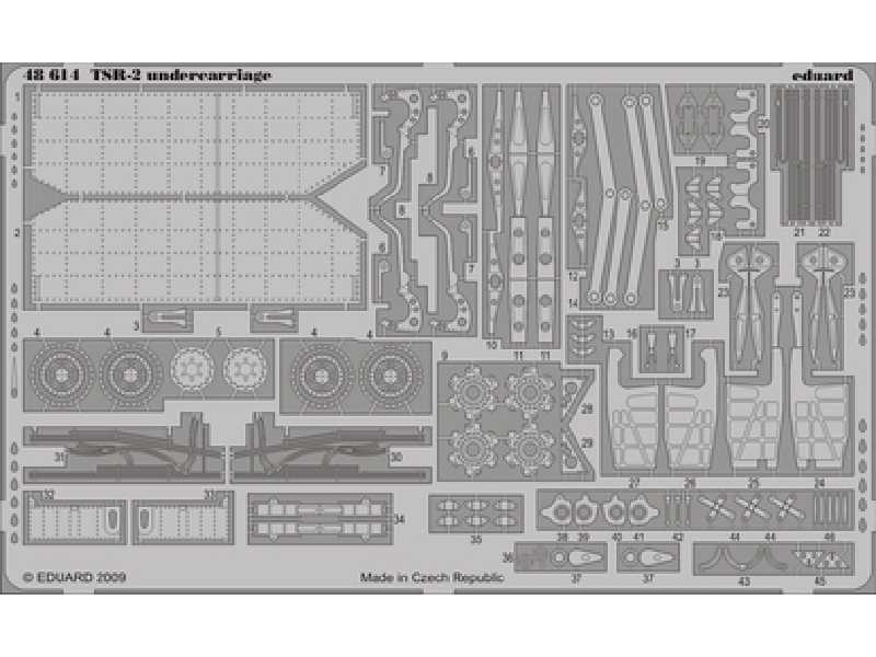 TSR-2 undercarriage 1/48 - Airfix - image 1