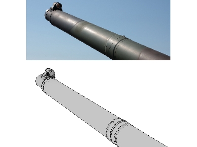 K2 'black Panther' Hyundai Wia Cn08 120mm 55cal Gun Barrel (For Academy Kit) - image 25