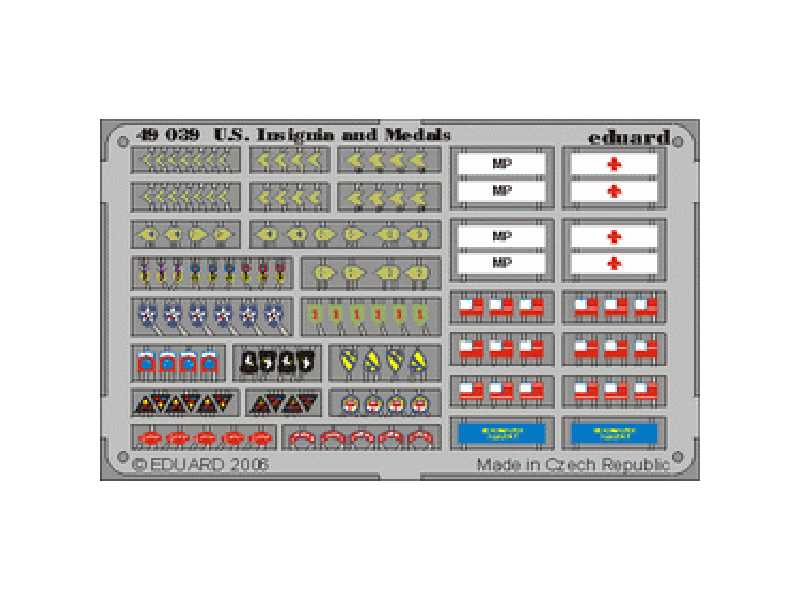 US Insignia and Medals WWII 1/48 - image 1