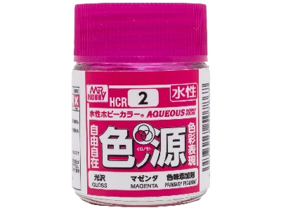 Hcr-02 Primary Color Pigments - Magenta Gloss (Aqueous) - image 1