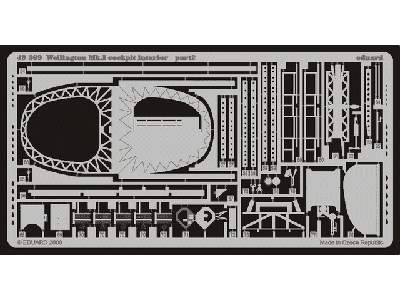 Wellington Mk. I cockpit interior 1/48 - Trumpeter - image 3