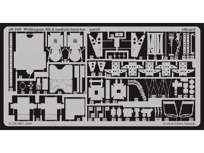 Wellington Mk. I cockpit interior 1/48 - Trumpeter - image 4