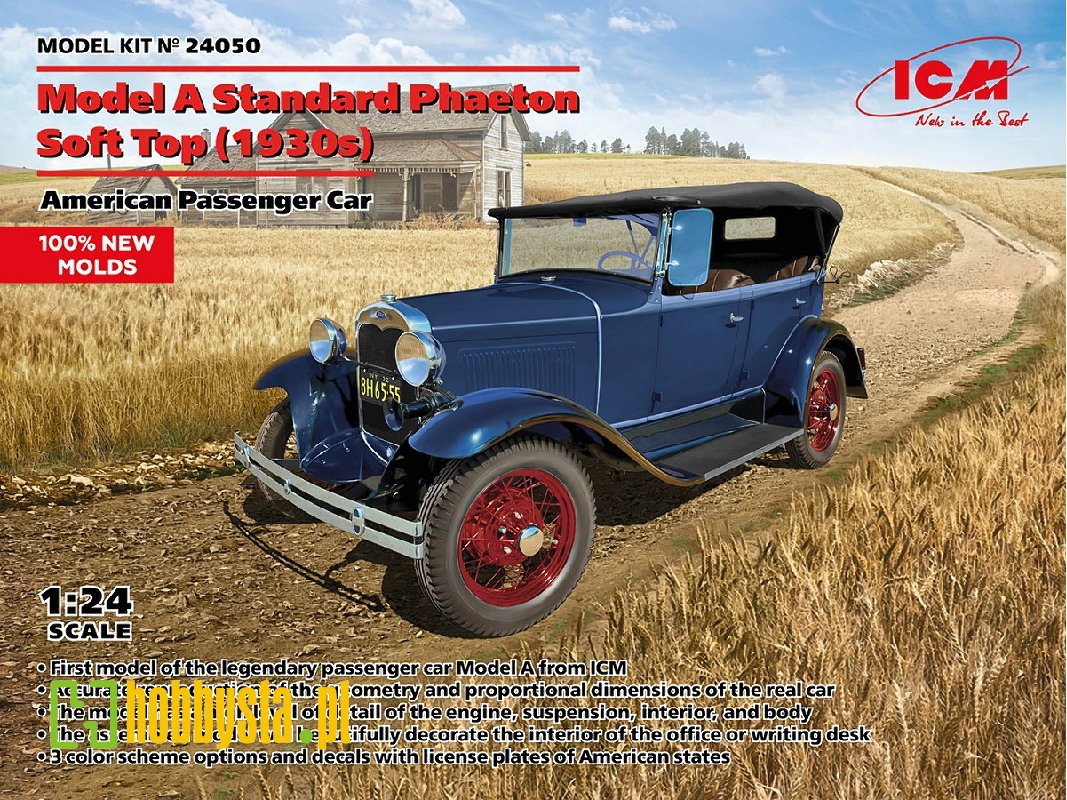 Model A Standard Phaeton Soft Top (1930s) - image 1 Model A Standard Phaeton Soft Top (1930s) - image 1